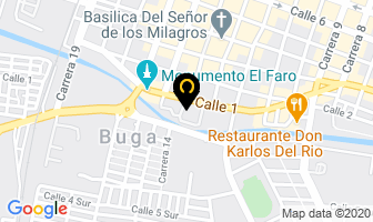 Mapa de Estación De Servicio El Río-buga Texaco No.21 en Buga
