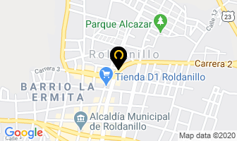 Mapa de Estación De Servicio El Sol en Roldanillo