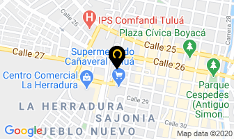 Mapa de Estación De Servicio El Terminal en Tulua