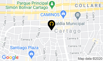 Mapa de Estación De Servicio Grajales en Cartago