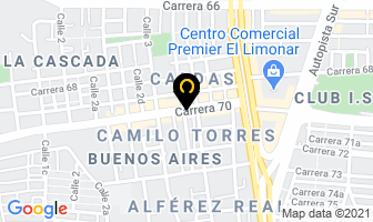 Mapa de Estación De Servicio La Avenida en Cali