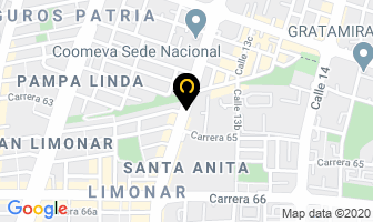 Mapa de Estación De Servicio La Nubia en Cali