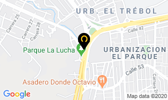 Mapa de Estación De Servicios La Lucha en Santa Marta