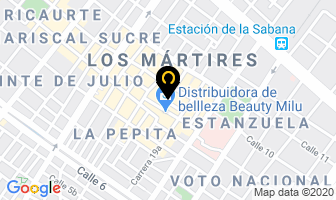 Mapa de Estación Mágica en Bogotá D.C