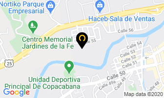 Mapa de Estadero J.j en Medellín