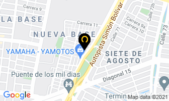 Mapa de Estadero Marce en Cali