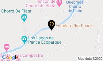 Mapa de Estadero Rio Pance en Cali