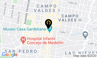 Mapa de Estamados Cejema en Medellín