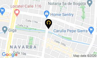 Mapa de Estampa del Chalan en Bogotá D.C