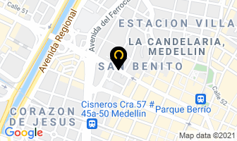 Mapa de Estampación en Medellín