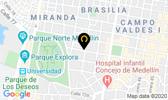 Mapa de Estampación Diseños En Textiles Ltda. en Medellín