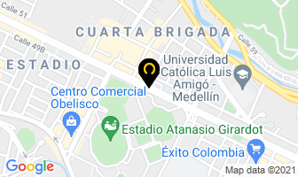 Mapa de Estampados Capri en Medellín