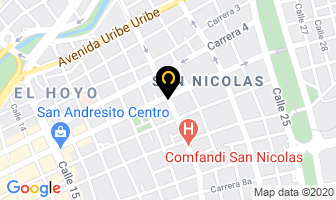 Mapa de Estampados Colombiatex en Cali