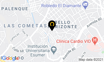 Mapa de Estampados Doble Aa en Medellín