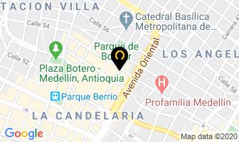 Mapa de Estampados Especiales en Medellín