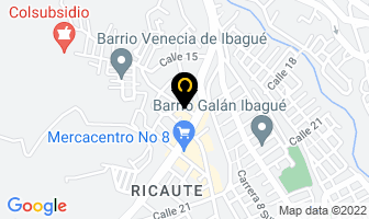 Mapa de Estampados Ibagué Jorge Silva en Ibagué