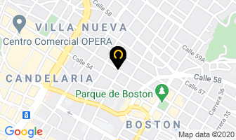Mapa de Estampados José Cuervo en Medellín
