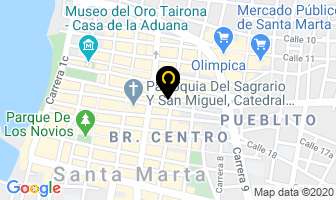 Mapa de Estampados La Mina en Santa Marta