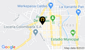 Mapa de Estampados Maranatha en Caldas