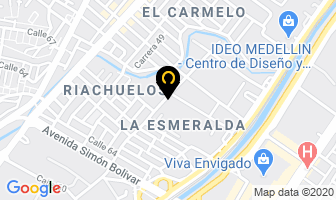 Mapa de Estampados Modatex Ltda. en Medellín
