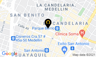 Mapa de Estampados Murano en Medellín