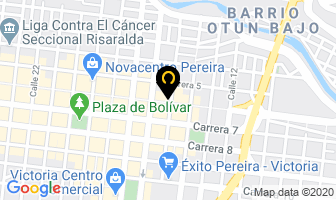 Mapa de Estampados Orión Litografía en Pereira