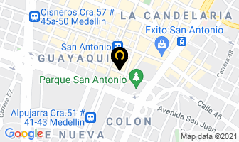Mapa de Estampados Plastitex en Medellín