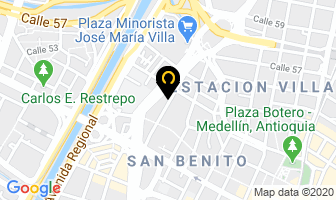 Mapa de Estampados Sublitex en Medellín
