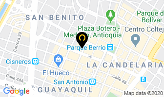 Mapa de Estampados Transfer Magic en Medellín