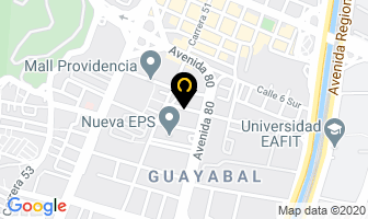 Mapa de Estancia Cable S.a. en Medellín