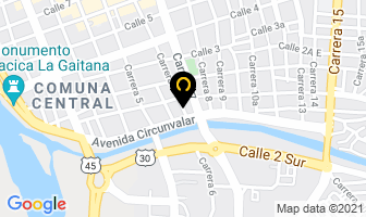 Mapa de Estancia Casa Real en Neiva