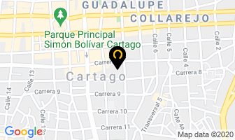 Mapa de Estanco El Triángulo en Cartago