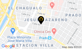 Mapa de Estanco Oficial Miranda en Medellín