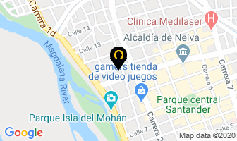 Mapa de Estanislao Charry Valbuena en Neiva