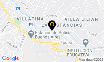 Mapa de Estanquillo Las Estancias en Medellín