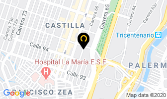 Mapa de Estantes Y Tornillos Ltda en Medellín