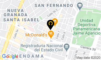 Mapa de Estar Bien Spa en Cali
