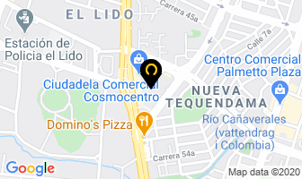 Mapa de Esteban Shoes en Cali