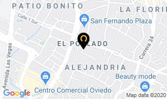 Mapa de Estelar Blue en Medellín