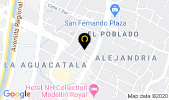 Mapa de Estelar Milla De Oro en Medellín