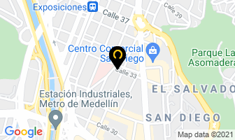 Mapa de Estética Capilar Ney en Medellín