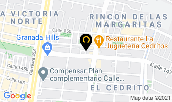Mapa de Estetica Clopatofsky en Bogotá D.C