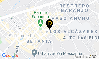 Mapa de Estética De D'chanels en Medellín