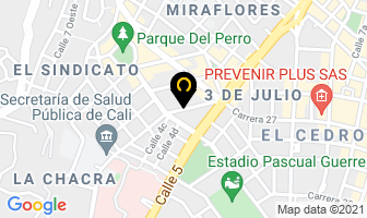 Mapa de Estética Integral en Cali