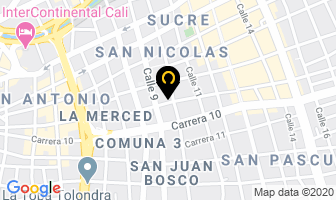 Mapa de Estetica Integral Marcela Castrillon en Cali