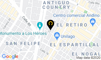 Mapa de Estética Mm en Bogotá D.C