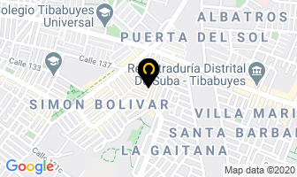 Mapa de Estetica Y Salud en Bogotá D.C