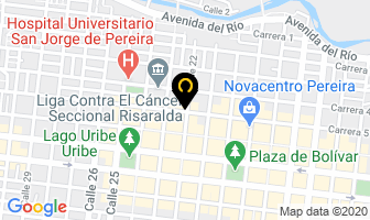 Mapa de Estetica Y Salud Ces en Pereira