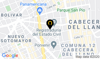 Mapa de Estetique Laser en Bucaramanga