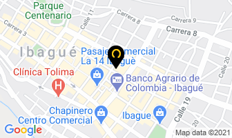 Mapa de Estévez Ramírez Martha Cecilia en Ibagué